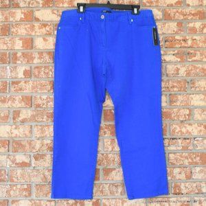 CHAUS Blue Pants  NWT
